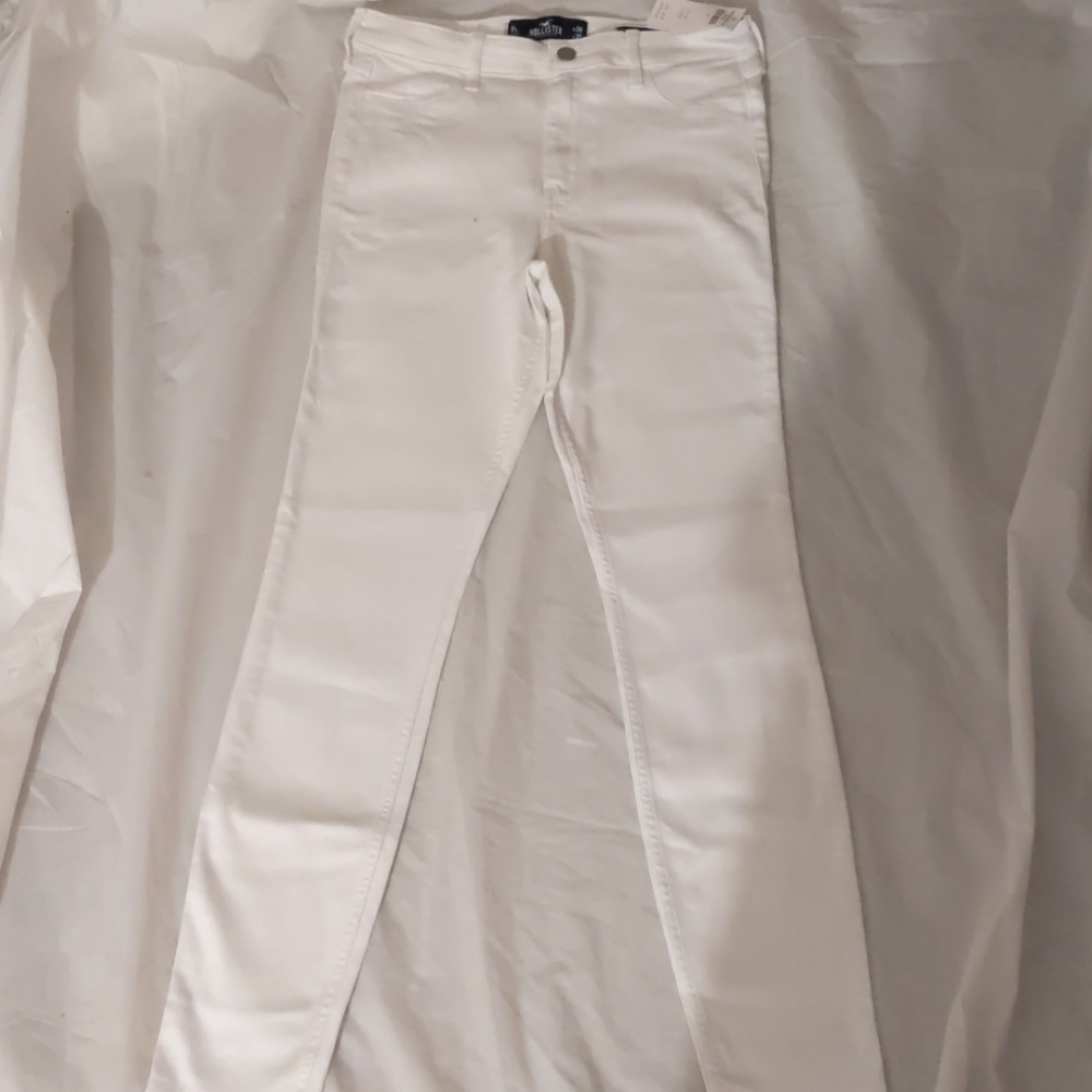 White Hollister jeans